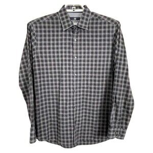 Hart‎ Schaffner Marx Plaid  L/S Button Down Shirt
